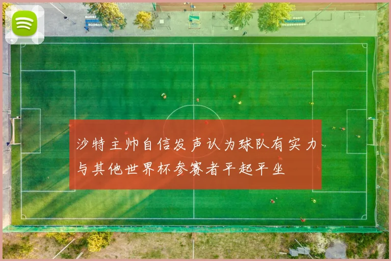 沙特主帅自信发声认为球队有实力与其他世界杯参赛者平起平坐